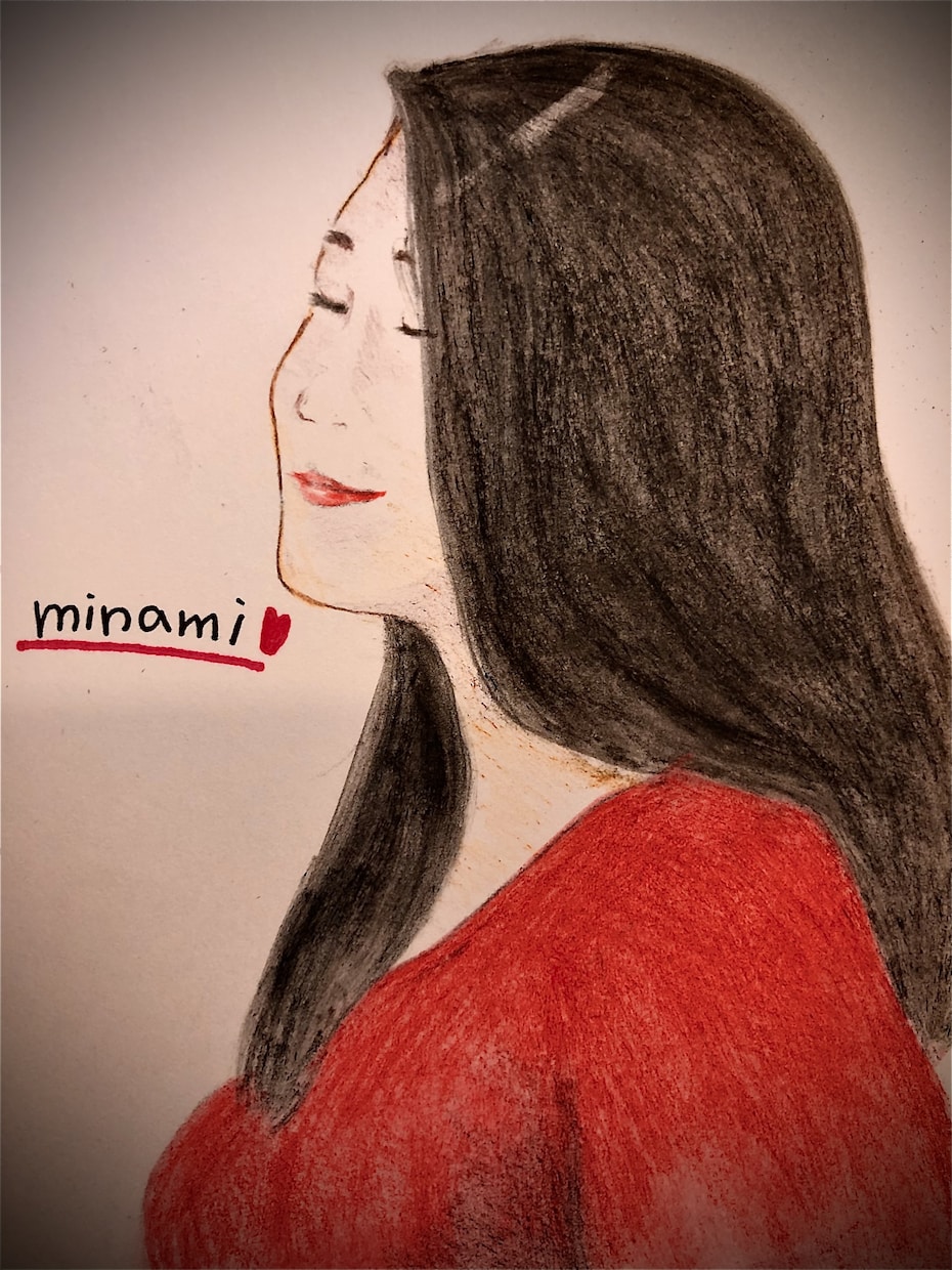 記念日やお子さんの成長記録に写真から似顔絵描きます 主に水彩色鉛筆、パステルを使用して描きます。贈り物にどうぞ イメージ1