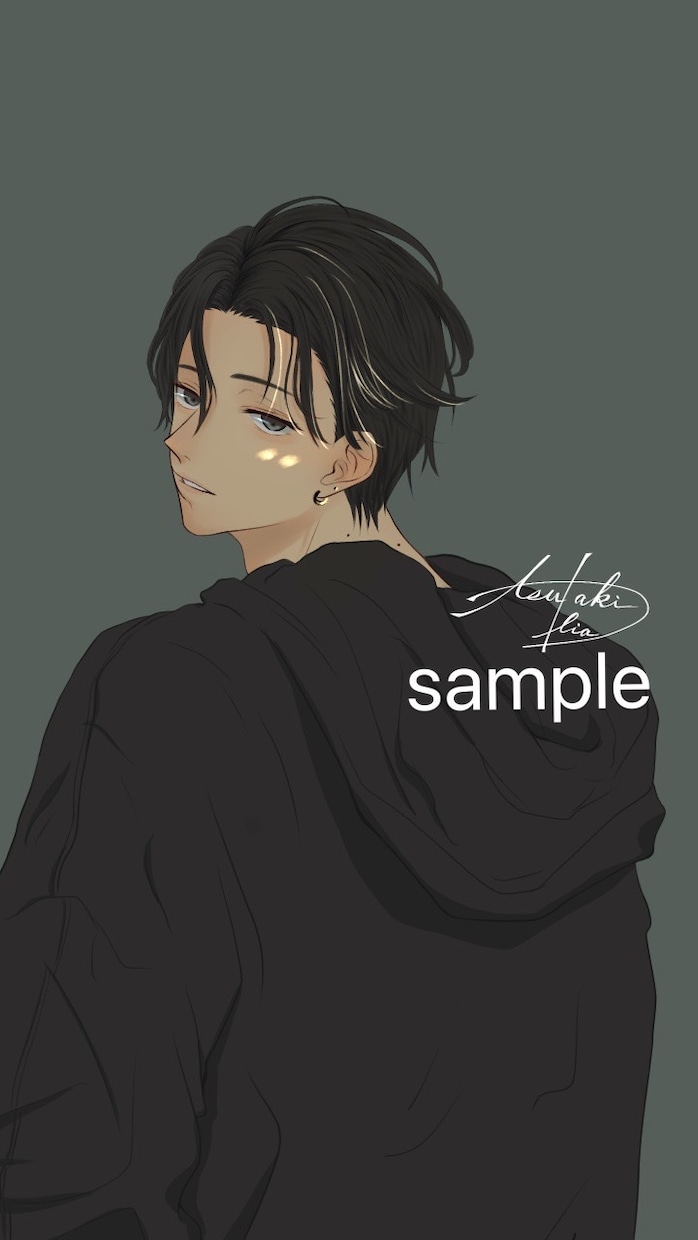 透明感のある女の子＆イケメンを丁寧に描きます 柔らかさや空気感など、細部まで大切に表現します♡ イメージ7