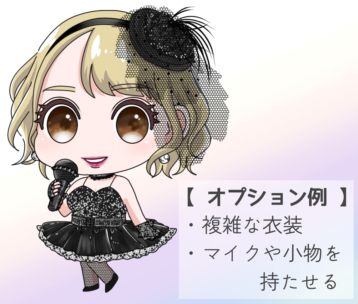 デフォルメ・アニメ調：ミニキャラ似顔絵描きます まるでアニメのグッズ⁉あなたの全身をSDキャラに仕上げます♪ イメージ6
