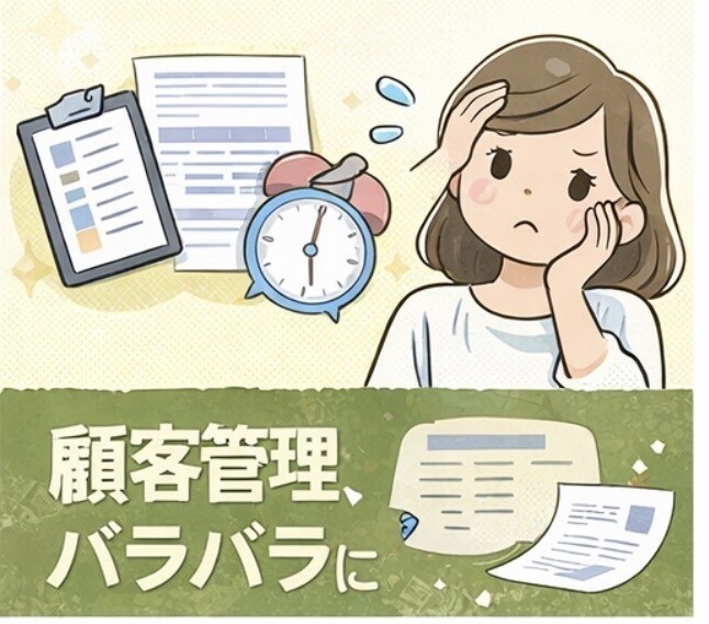 初心者でも使える顧客リスト営業事務向け作成します 初心者安心の顧客管理リスト作成	初心者向け → シンプル イメージ4