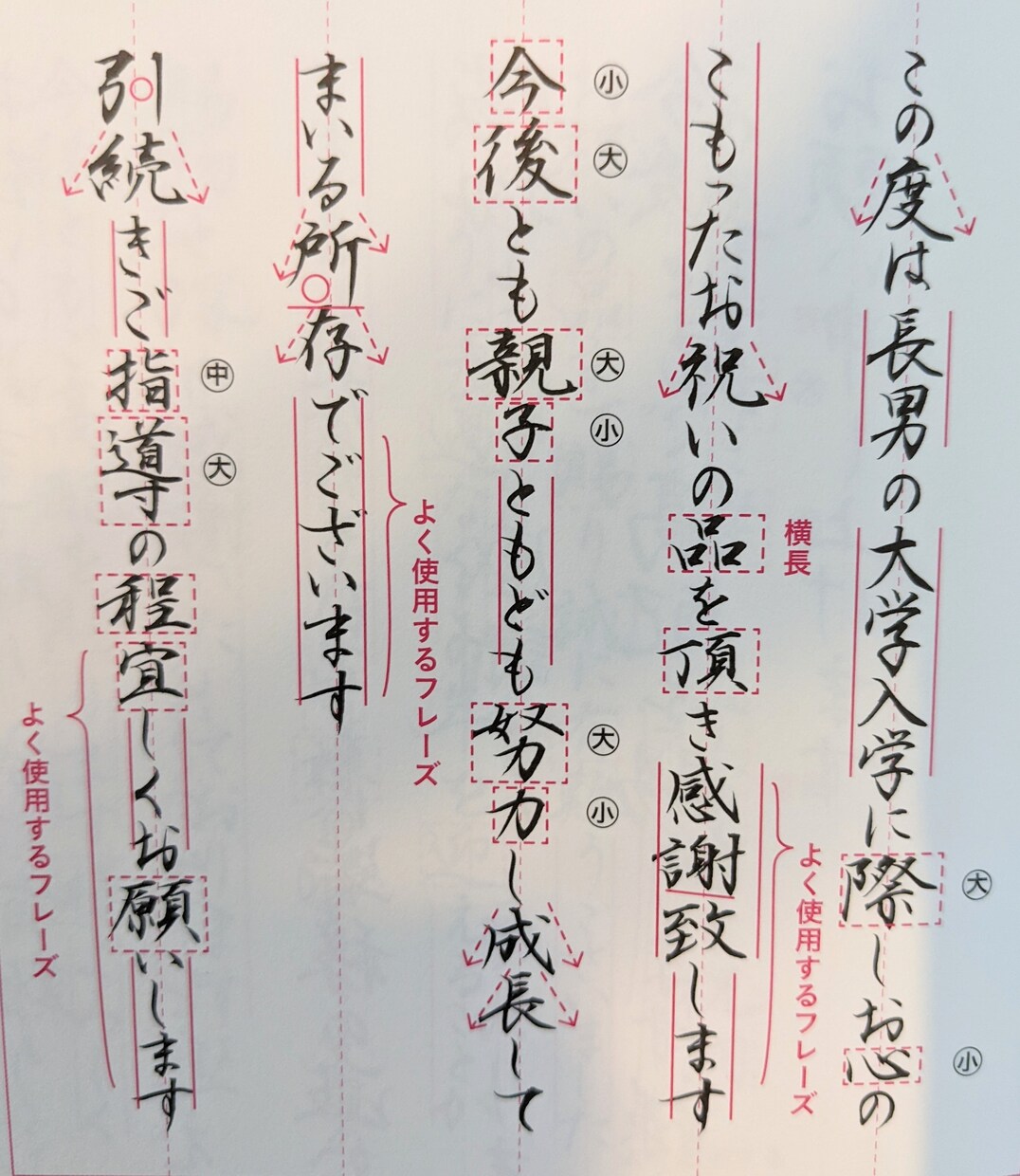 今年こそ、筆ペンで手紙文をマスター！丁寧に教えます 筆ペンで、美しい手紙文を練習しましょう！ イメージ5