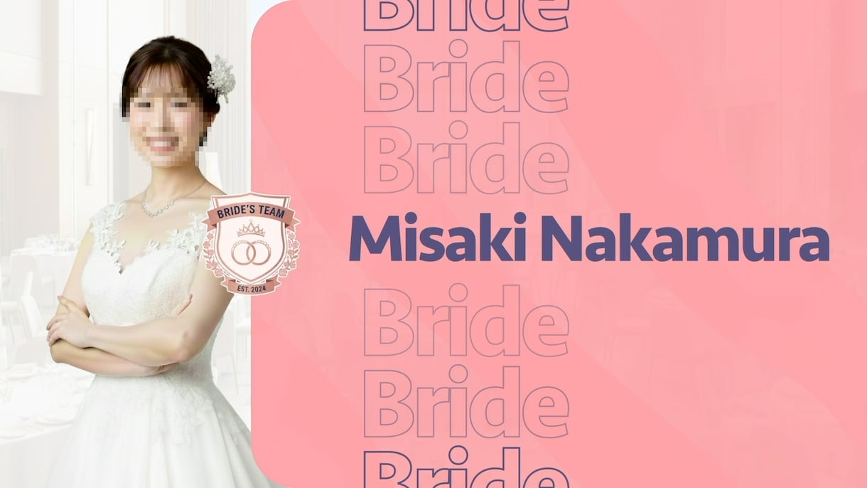 サッカーリーグ風の結婚式OPムービー作ります 選手紹介のような新郎新婦・ゲスト紹介で入場を盛り上げます！ イメージ8