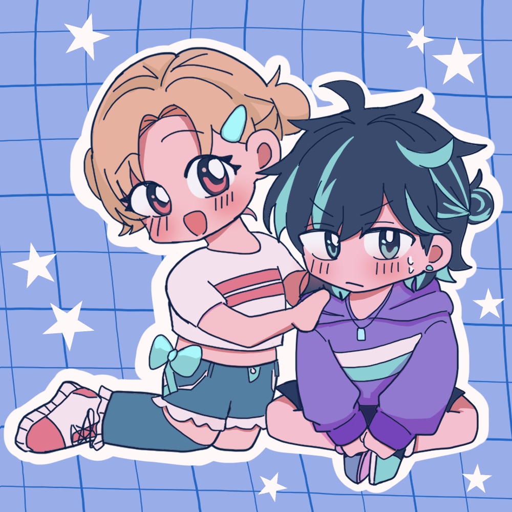 愛しいちびキャラお描きします ※三月末まで！特別価格。可愛がりたくなるわちゃわちゃおチビ達 イメージ2