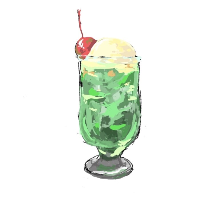 美味しそうな食べ物のイラスト描きます デジタルでシンプルな食べ物のイラストを描きます。 イメージ1