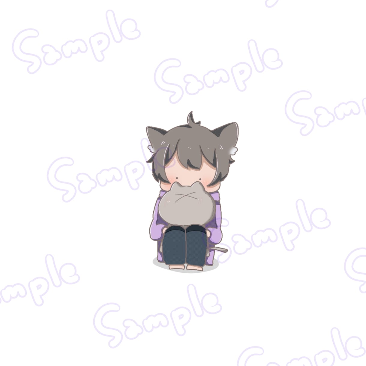 かわいいイラスト制作いたします かわいいぽわむちなデフォルメイラストです！♡ イメージ1