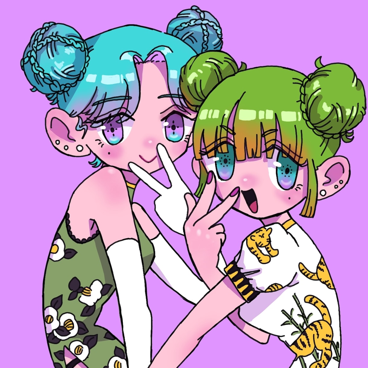 かわいいイラスト描きます ポップでカラフルなイラストを最速納品！ イメージ2