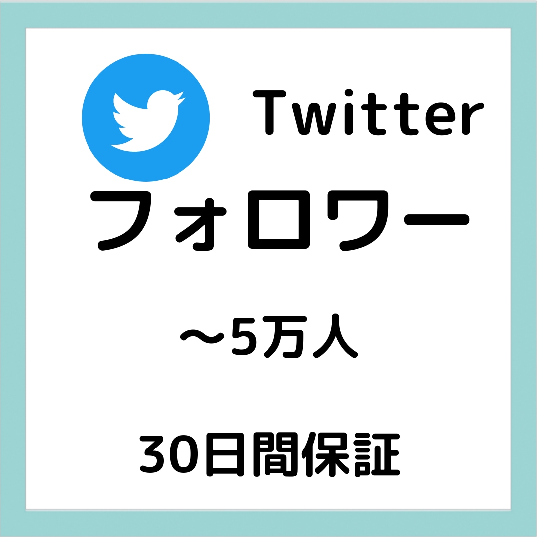 Twitterのフォロワーを増やします お客様のTwitterを拡大できるように頑張ります イメージ1