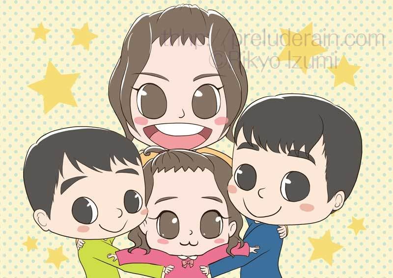 商用×/POPで可愛い似顔絵描きます 可愛くて元気になる！素顔を晒さないので防犯にも◎ イメージ4