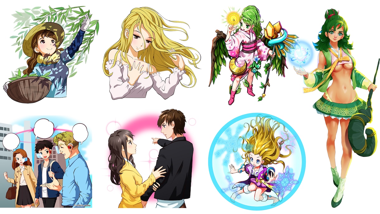 イラスト制作★キャラクター・オリジナル・ゲーム向け・ファンアートなど イメージ2