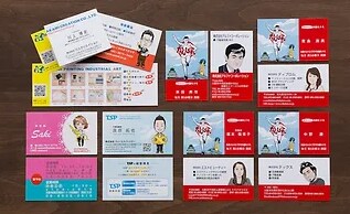 迅速に名刺入稿データを安価で提供します 既存の名刺の修正、新規名刺ご希望通りに仕上げます！ イメージ6