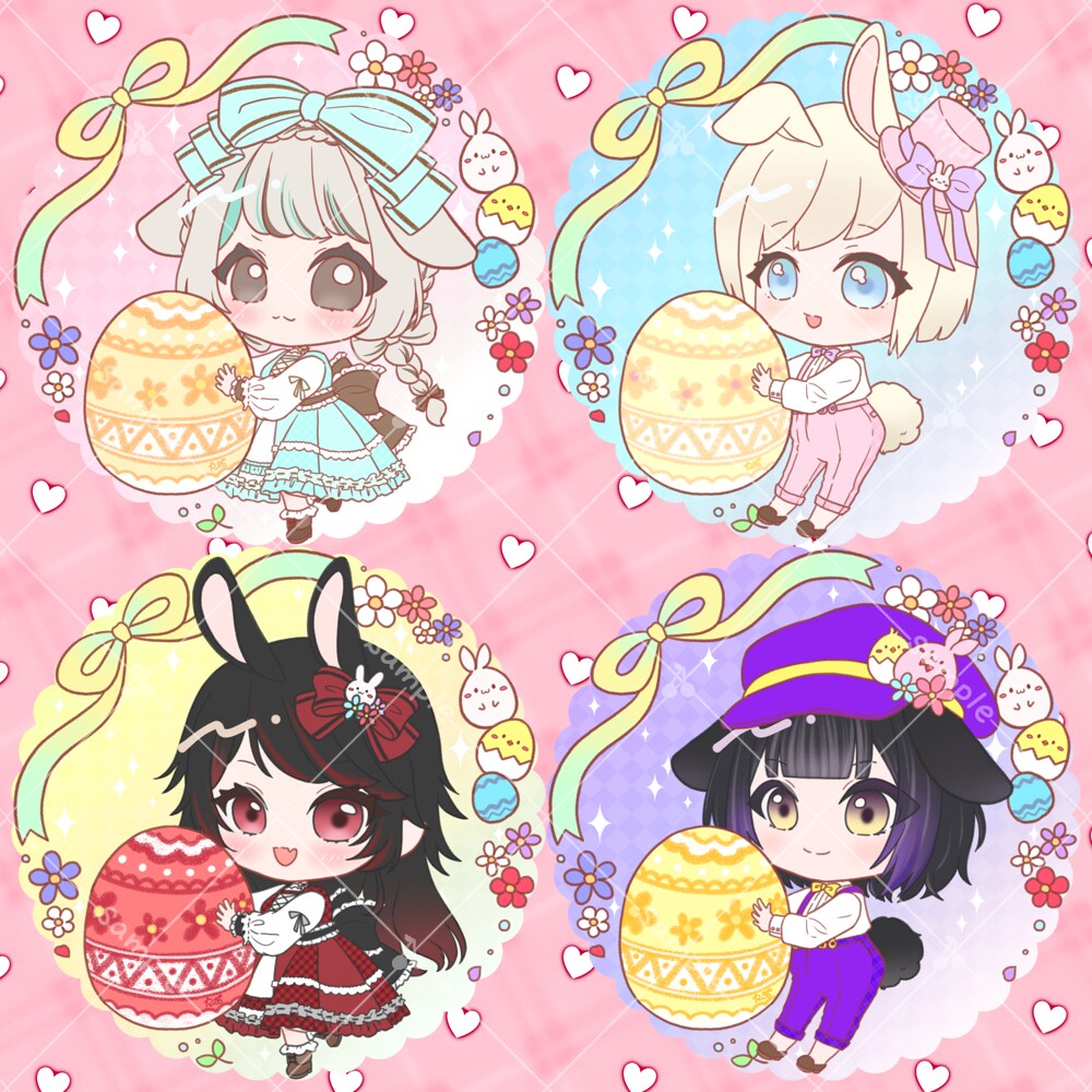 イースターに使える可愛いアイコン描きます 量産型だからコスパ良し！グッズ等にもいかがですか？ イメージ5