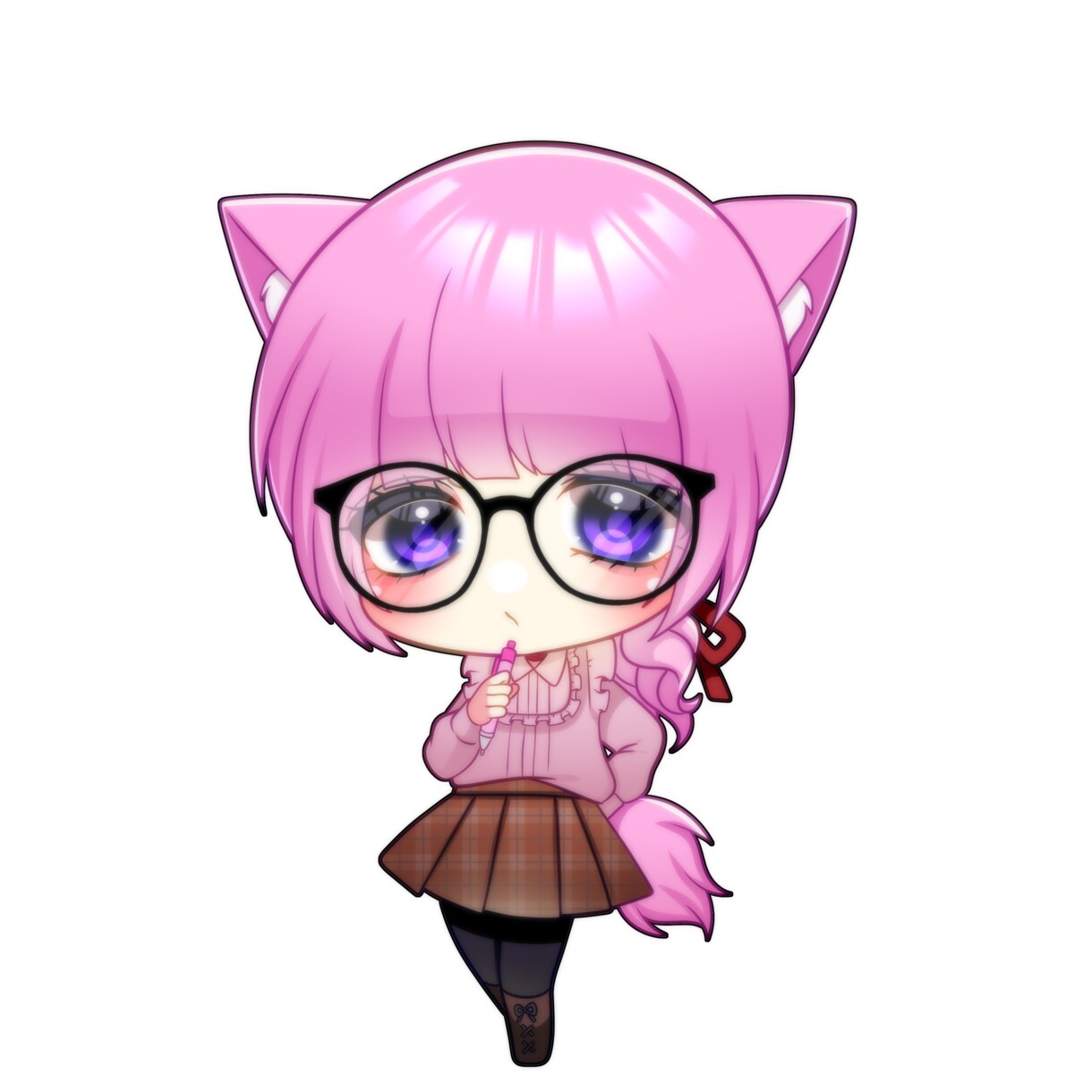 一名限定！9枚の犬の女の子イラスト販売してます これからキャラクターが欲しい方へ イメージ8
