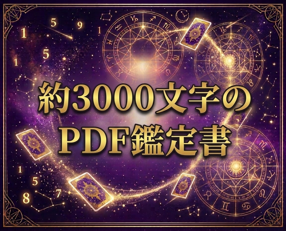 初回限定500円◆タロット×数秘術で導きます 本当の気持ちがわからず不安なあなたへ光をお渡しします イメージ3