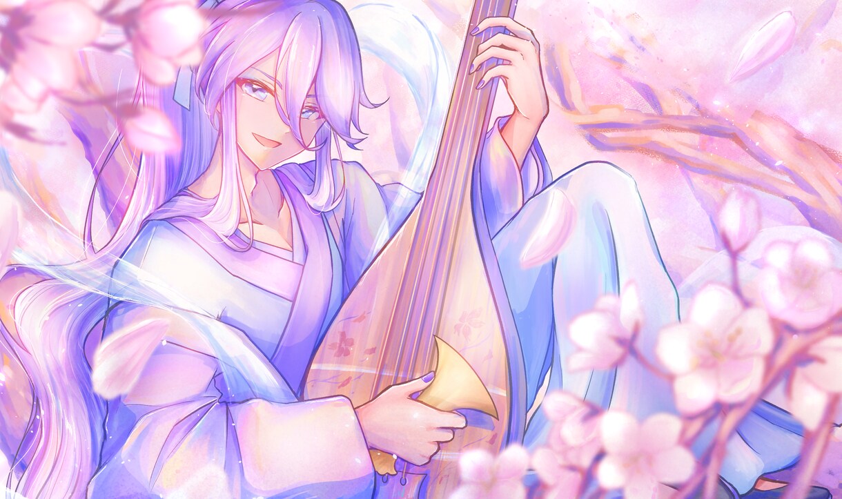 一枚絵を描きます MV等に使える一枚絵を描きます イメージ1