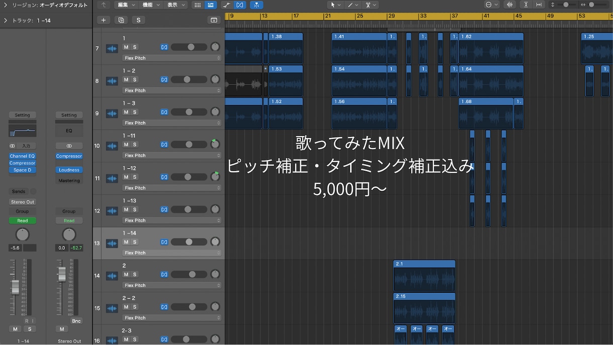 歌ってみたのボーカルMIX承ります 【実績作りのため先着5名限定】歌ってみたのボーカルMIX イメージ1