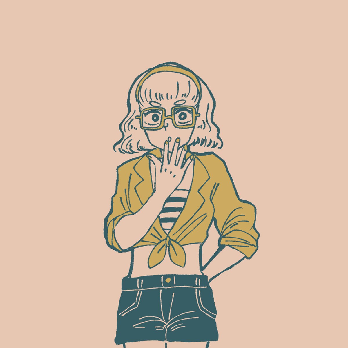 色数限定でおしゃれな人物イラスト描きます SNS、MV・動画サムネイル、表紙、記念日イラスト等に！ イメージ3