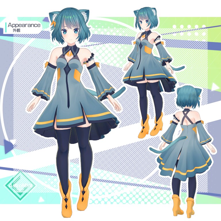 商用可、オリジナル３Dキャラクターを製作いたします VRC、VTuberなど、キャラデザインから一貫化サービス！ イメージ3