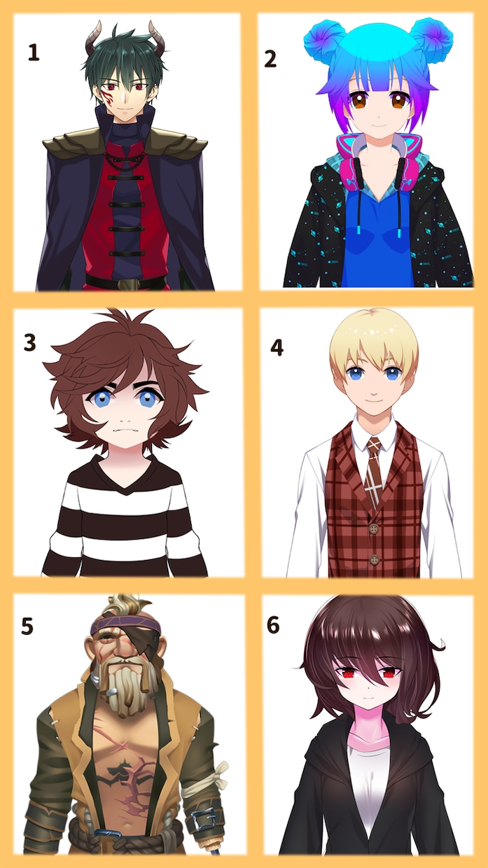 Vtuber用の2Dアバターを制作いたします 理想のキャラクターでVTuberデビューしましょう！ イメージ2
