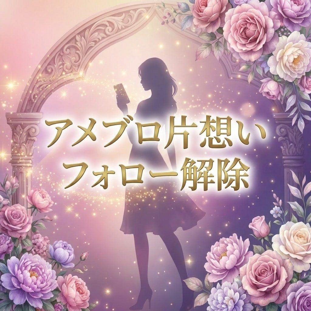 アメブロ フォロワー片思い解除代行します 面倒なアメブロ 解除作業代行！！ イメージ1