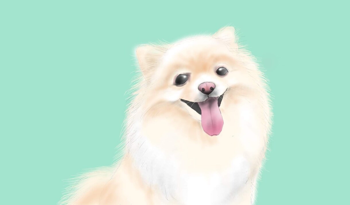 可愛いペットの似顔絵を描きます ペットの写真を元にリアルにそしてオシャレに描きます イメージ6
