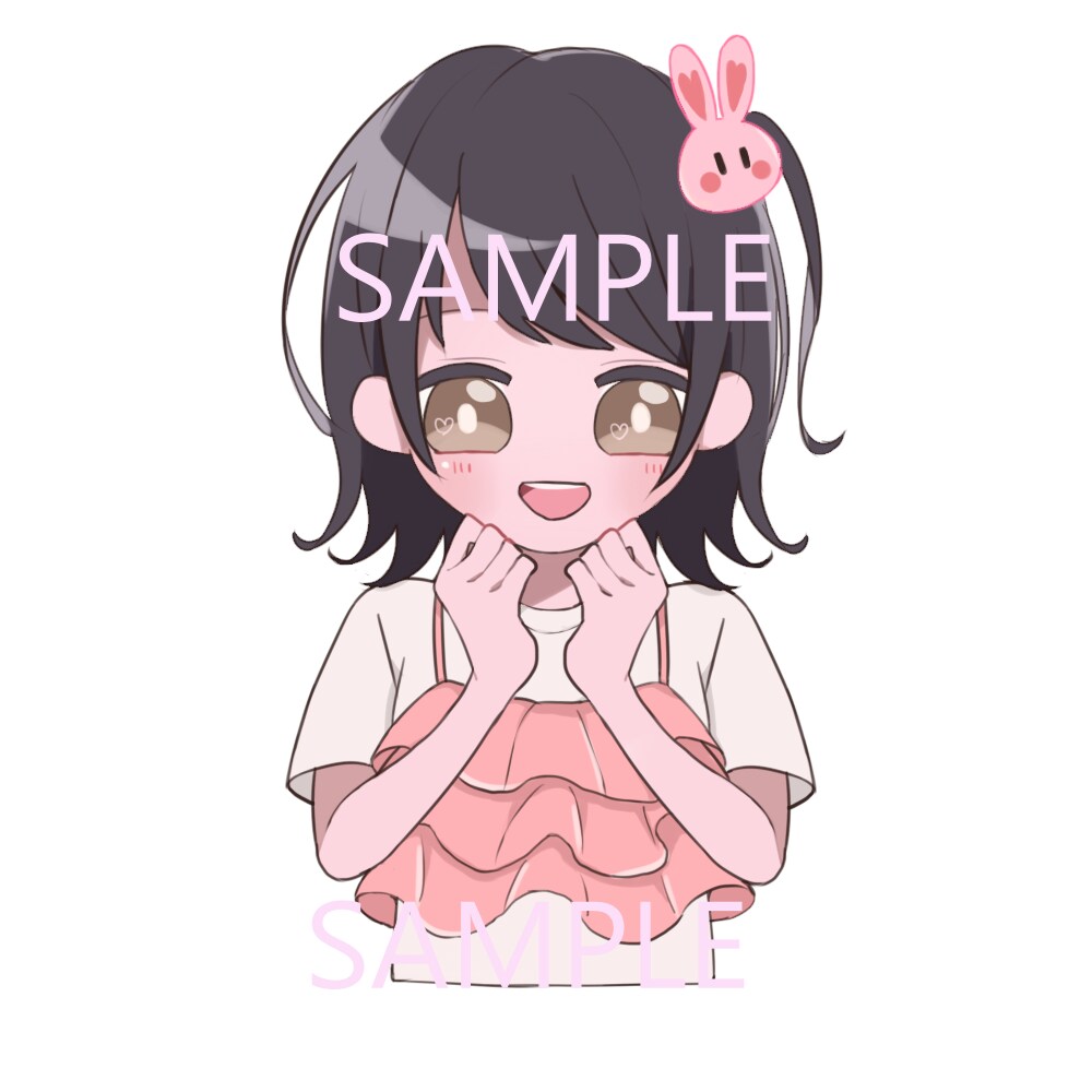 SNS用アイコン描きます SNS、ブログ、動画、吹き出し用に使えるアイコン♡ イメージ4