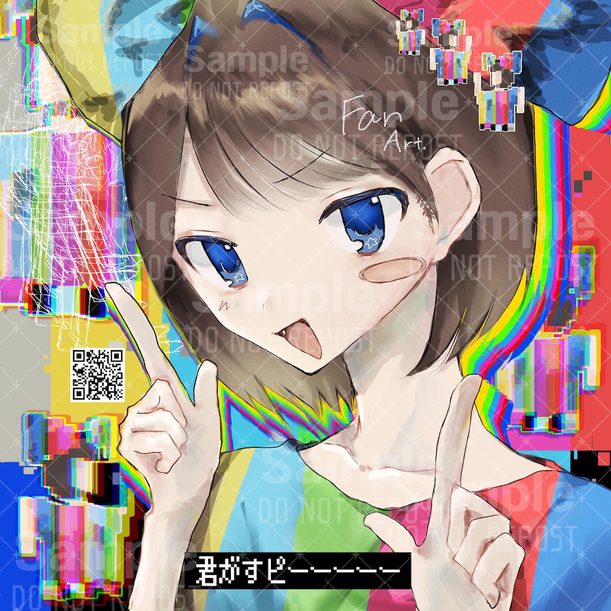サブカル大得意!キャラクターイラストを描きます 動画サムネイル、SNSアイコンなどさまざまな用途に！ イメージ8