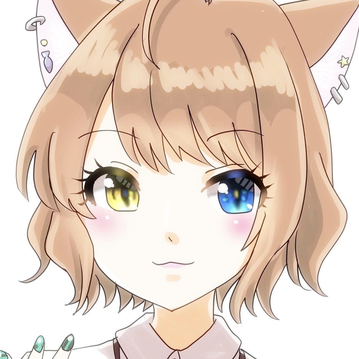 かわいい女の子アイコン描きます あなたの要望にお応えした世界でひとつだけのアイコンです！ イメージ3