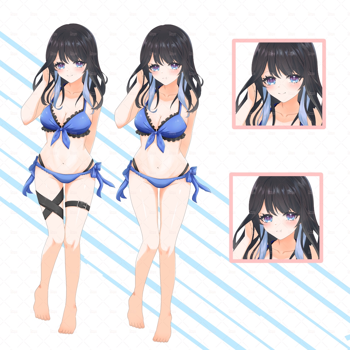 立ち絵制作します 用途は自由！かわいい女の子の立ち絵いかがですか？ イメージ4