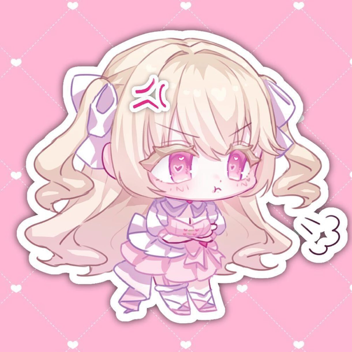 サブカルかわいい໒꒱デフォルメイラスト制作します キュートでガーリーな使いやすいデフォルメSDキャラクター！ イメージ1