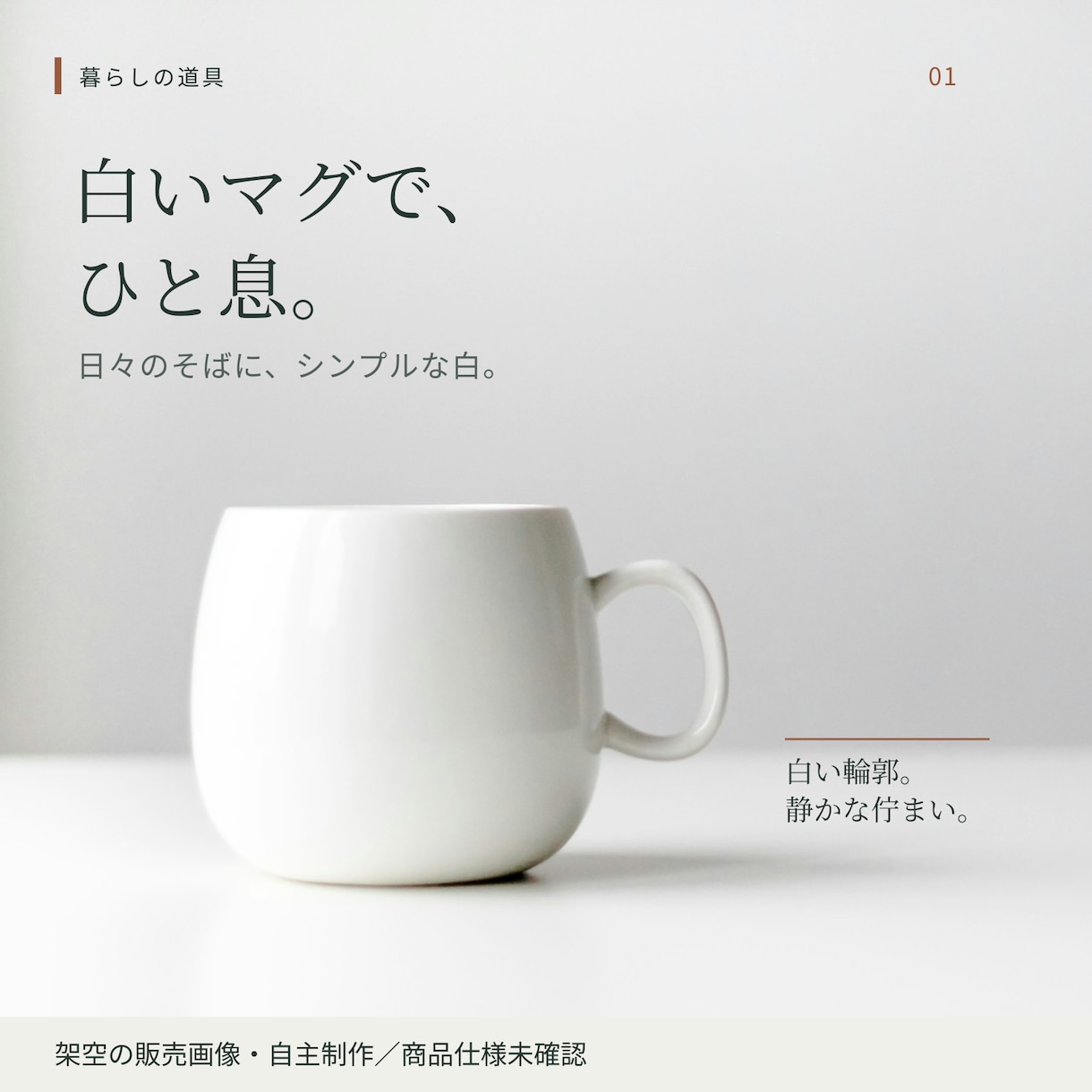 商品写真と原稿から説明画像3枚を制作します 1商品・正方形3枚／PNG納品・軽微修正1回 イメージ1