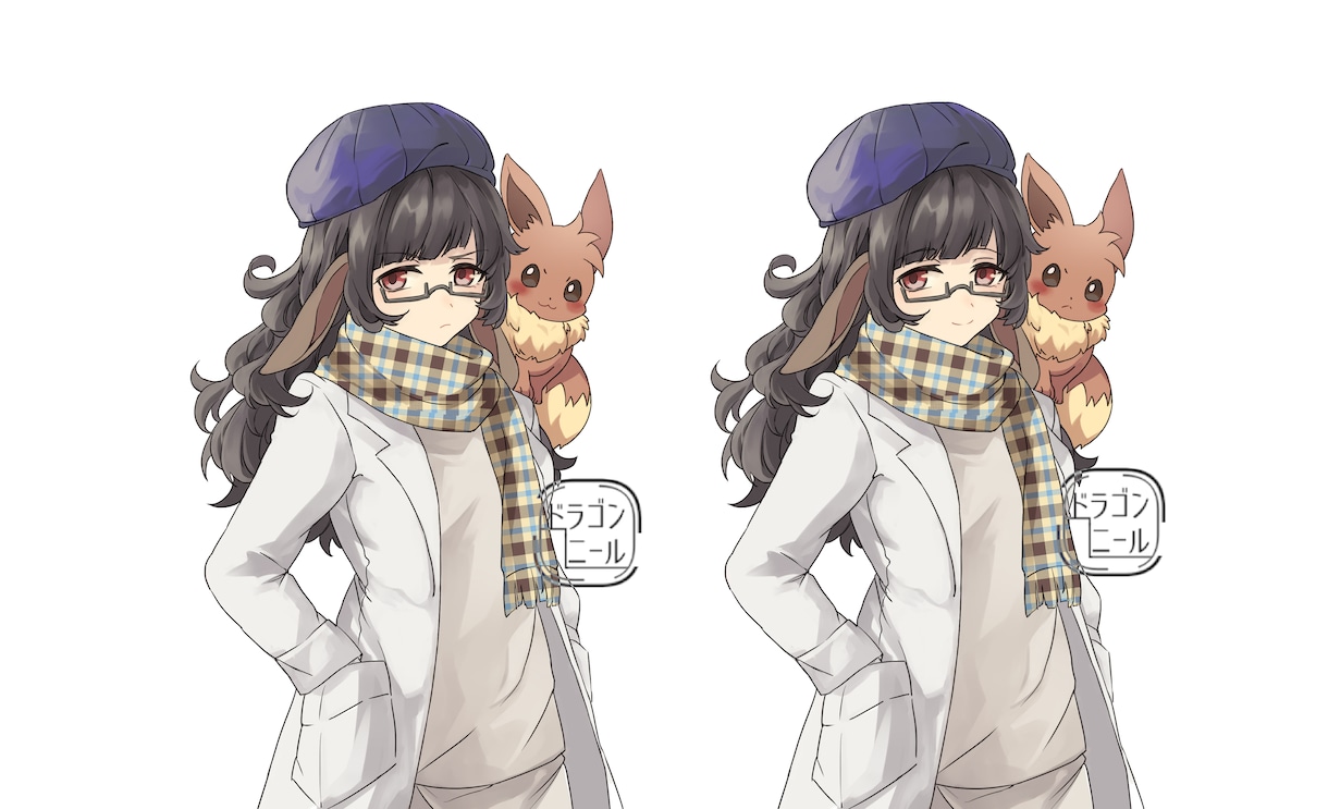 立ち絵制作　承ります 立ち絵（半身～全身）、ゲーム系、キャラクターデザインからＯＫ イメージ7