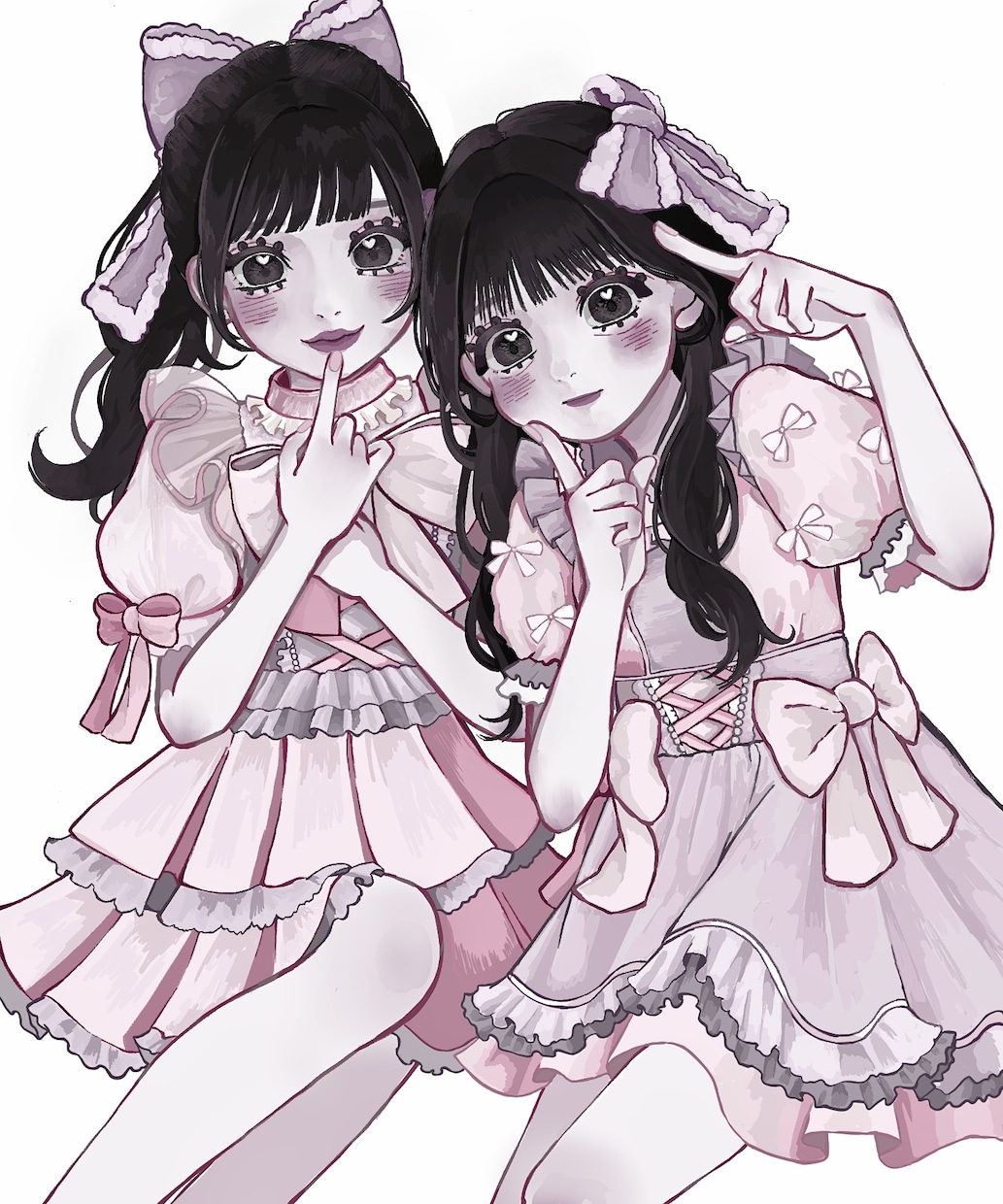 厚塗りで可愛い女の子のイラストを描きます アイコン、グッズ、サムネなど✧︎*（最初の3名様の価格です） イメージ1