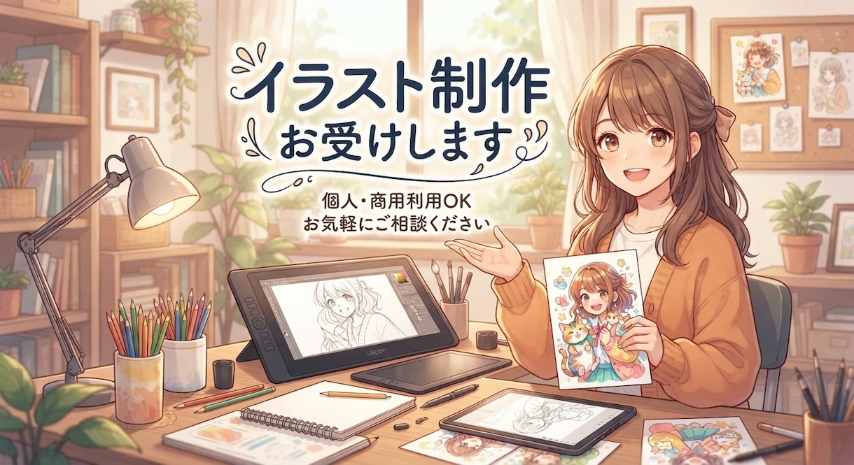 あなただけのオリジナルイラスト描きます アイコンやボカロ用イラストにぜひ！ イメージ1