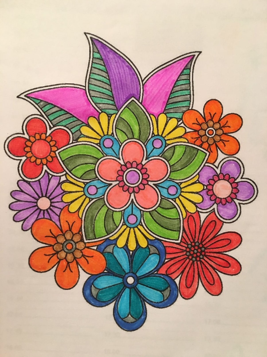 お子様が書いたイラストに素敵に色を乗せます お子様や施設の方のイラストにカラーを乗せます イメージ2