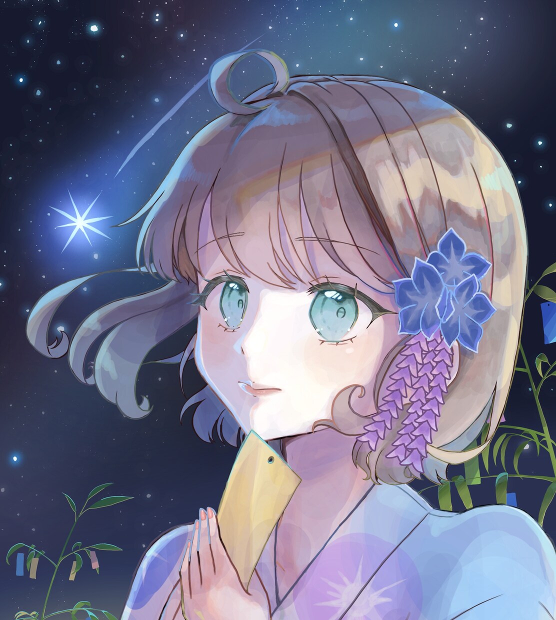歌ってみたや動画用のイラストを描きます 水彩のような優しいタッチの動画イラストを描きます！ イメージ3