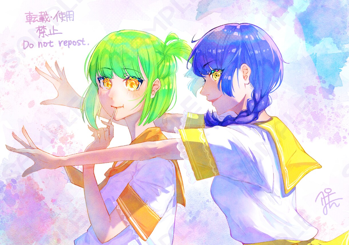 最短２日！MVのサムネ描きます 物語性のある背景込みの一枚絵を最短２日でお届けします イメージ6