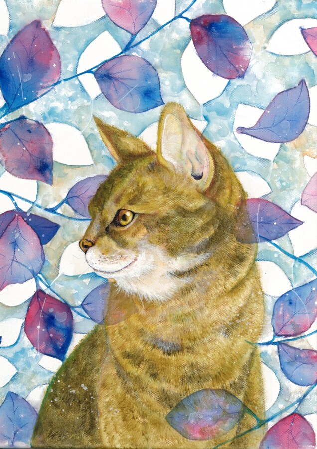動植物のアート描きます 動物/花/ペット/インテリア/プチギフト/記念/贈り物 イメージ1