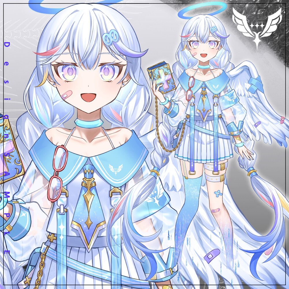 VTuber用イラスト制作致します ✦スタイリッシュ×かわいめなキャラクターはお任せ下さい✦ イメージ3