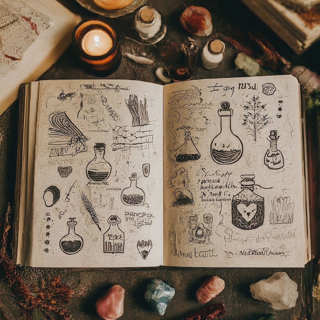 恋の魔法書：幸せな出会いや成功をもたらします 恋愛の魔法のような占いを提供するサービス イメージ2
