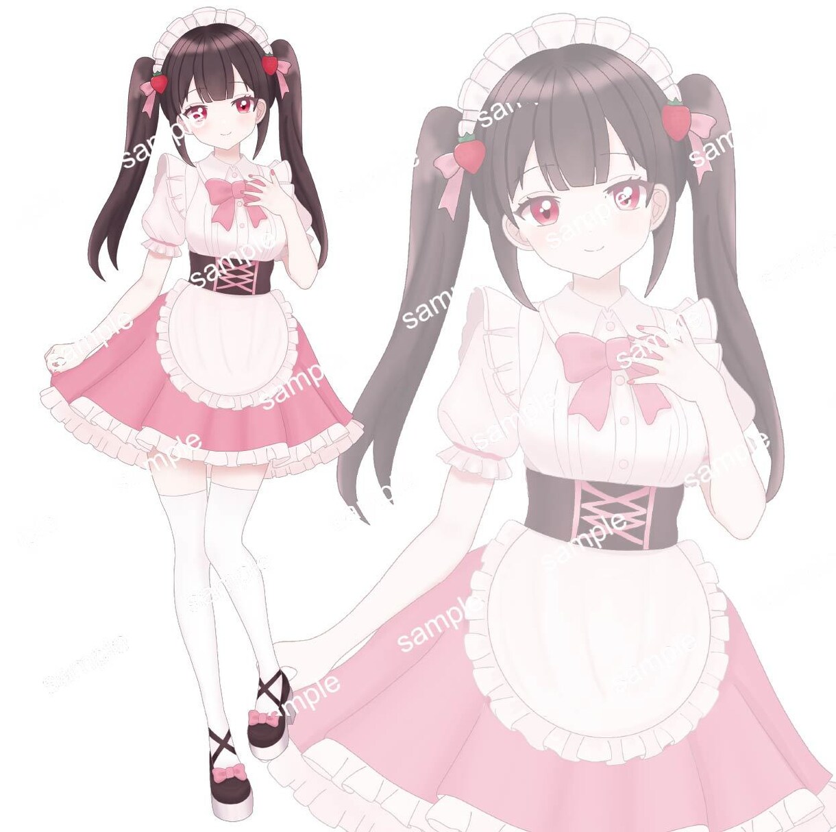 IRIAM等で使える立ち絵を制作します 魅力的なキャラクターを丁寧に制作します！ イメージ2