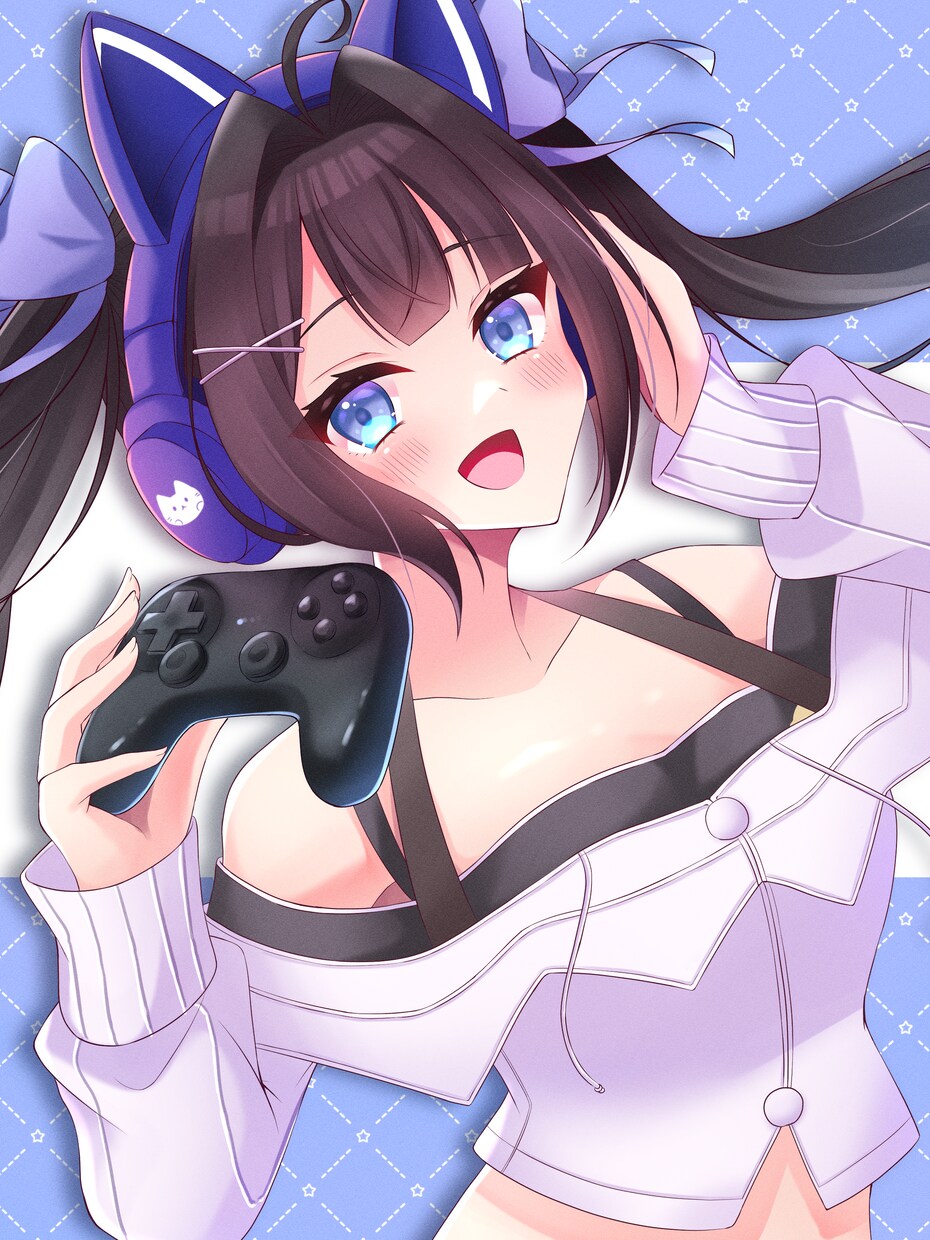 キラキラかわいいバストアップイラストを描きます ギャルゲ塗りで魅力的で鮮やかなイラストならお任せください！ イメージ5