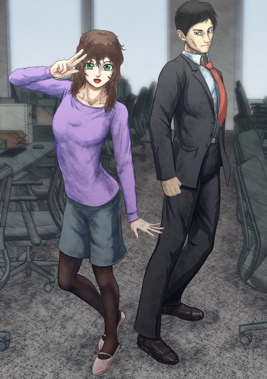 人物イラストお描きします グッズ配信SNS個人観賞等、ご自由にお使いくださいまし。 イメージ9