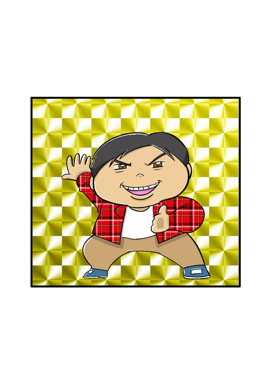 ビックリマンシールのようなイラスト描きます オリジナルのシールのようなイラスト イメージ9