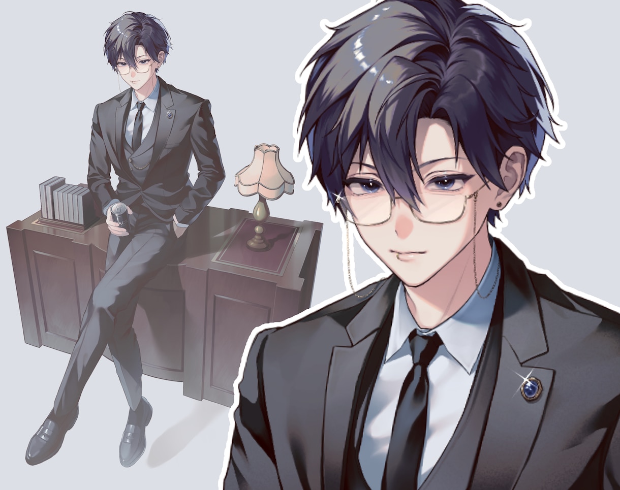 厚塗りイラスト描きます サムネイルや立ち絵など幅広い用途に♪ イメージ1