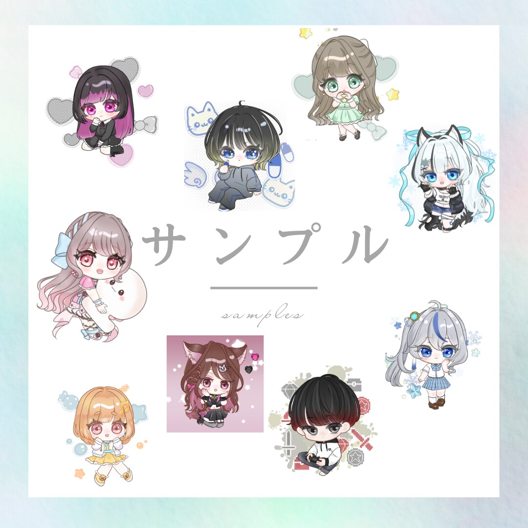 アイコンサイズのイラスト描きます アイコンサイズのイラストをお手軽価格で描きます！ イメージ3
