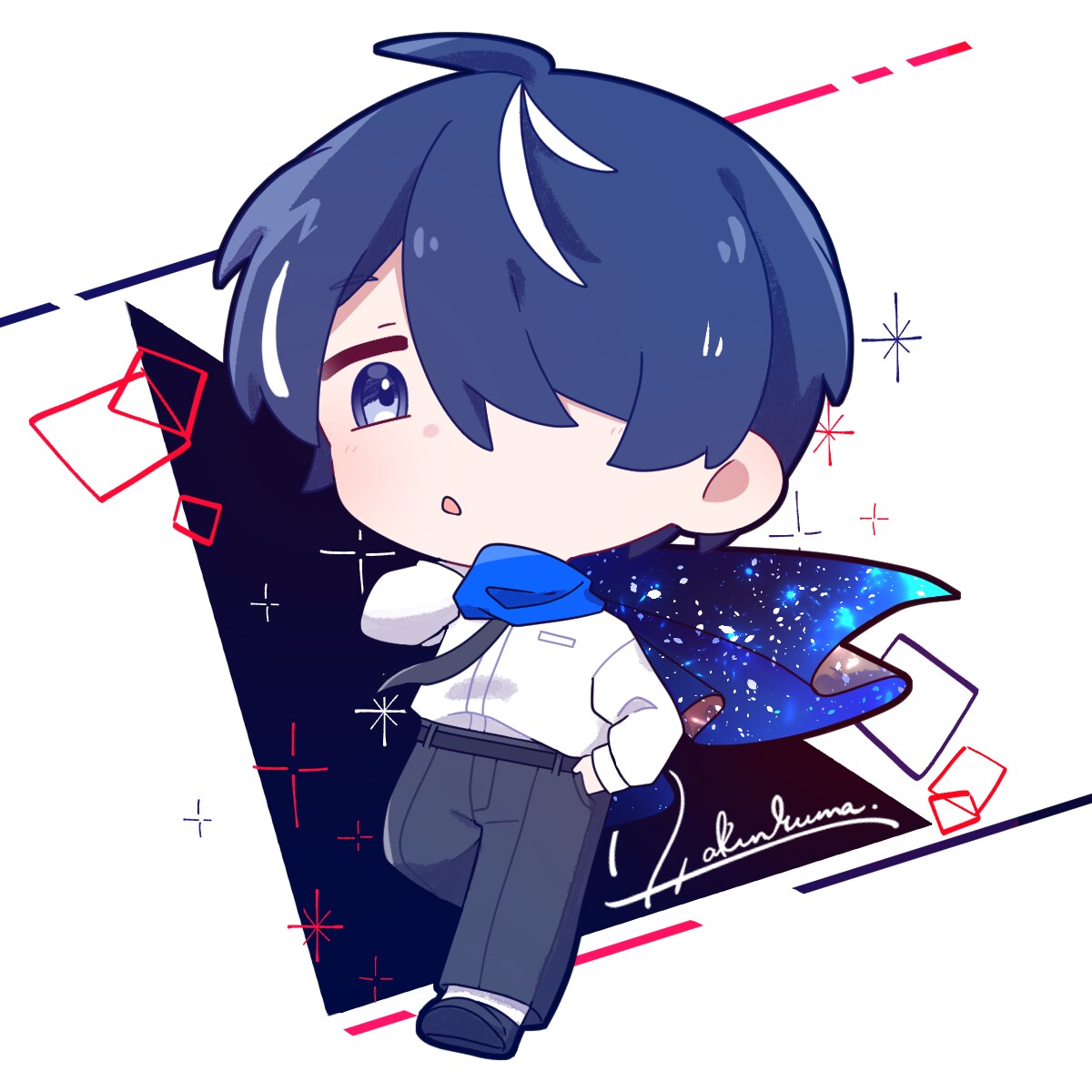 SD・ミニキャラ作成します 【商用可】ふわもちイラストで立ち絵・サムネ・グッズにも！！ イメージ2