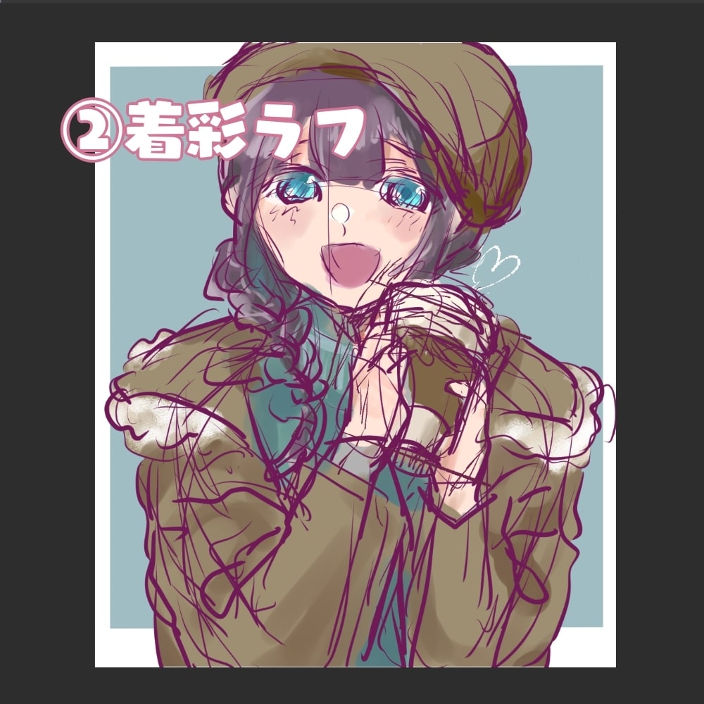 人物アイコンを描きます ♡かわいいイラストが得意です♡ イメージ3