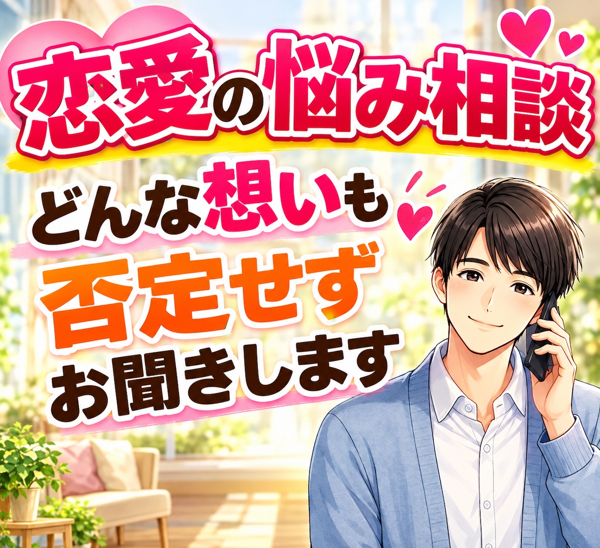恋愛復縁 男心を徹底通訳！彼の本音で不安解消します 彼の言動に隠された本音を男性心理から一緒に読み解きます イメージ1