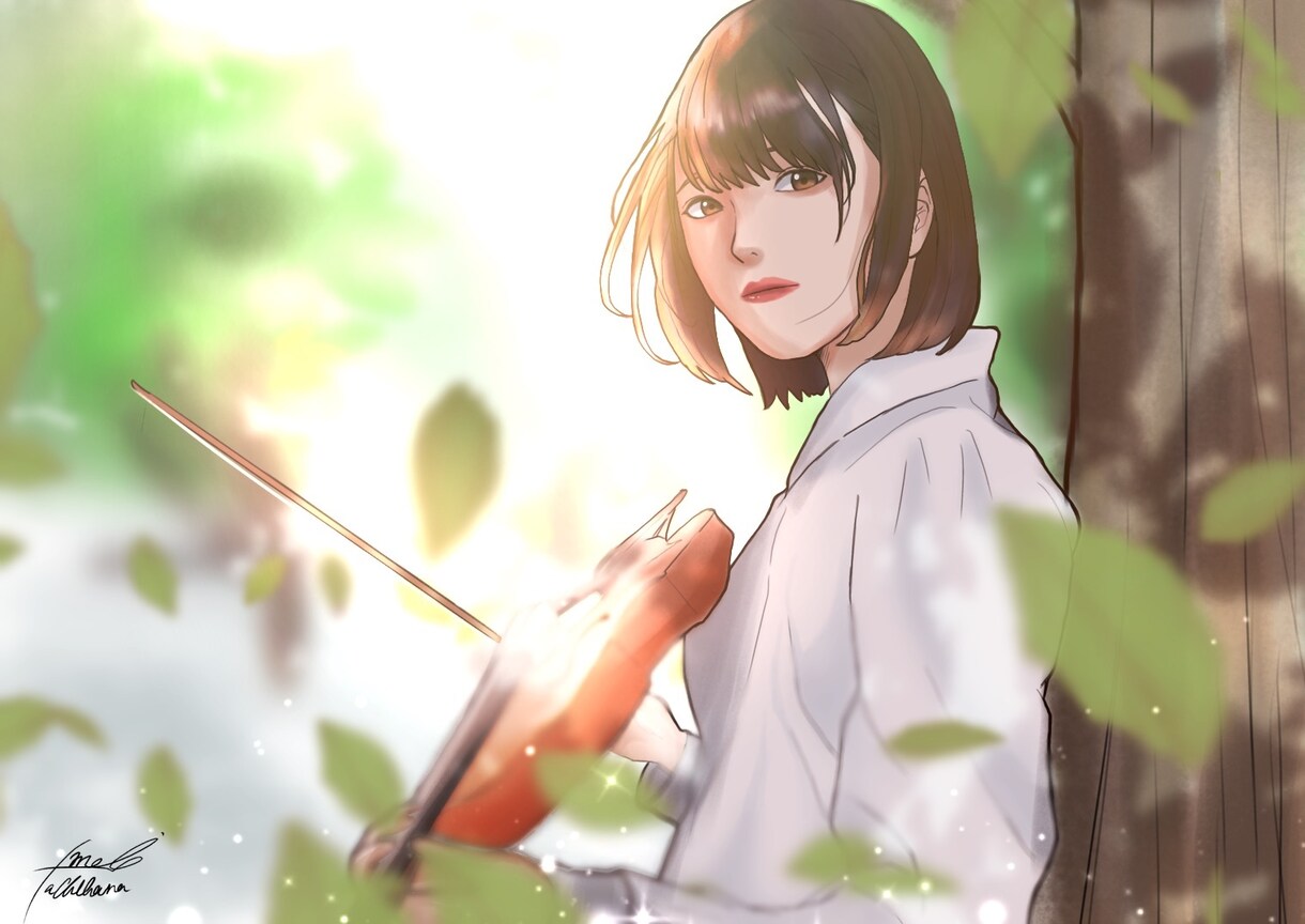 SNS等のアイコンや一枚絵を描きます 似顔絵やキャラクターなど色々！ イメージ3