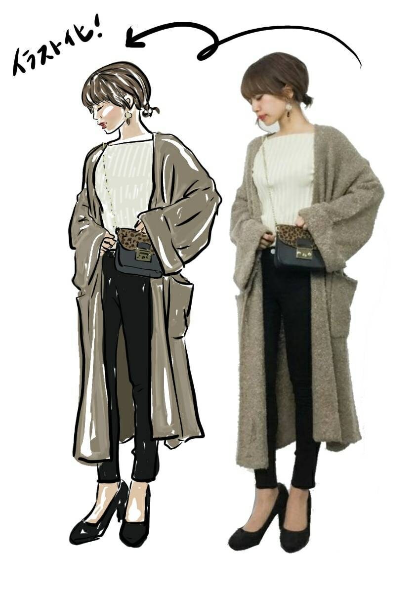 ファッションイラスト描きます 写真をイラスト化いたします。ファッション関係の方 イメージ2